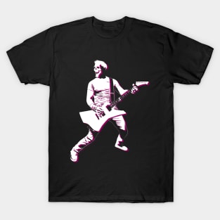 Heavy Metal Guitar Player T-Shirt